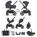 PETITE&MARS Kočík kombinovaný SCOUT 3v1 Anthracite Moon s Core Pro i-Size