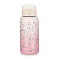 PETITE&MARS Fľaša nerezová termo s náustkom 500 ml Delicate Flowers 36m+