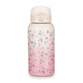PETITE&MARS Fľaša nerezová termo s náustkom 500 ml Delicate Flowers 36m+