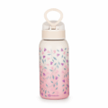 PETITE&MARS Fľaša nerezová termo s náustkom 500 ml Delicate Flowers 36m+