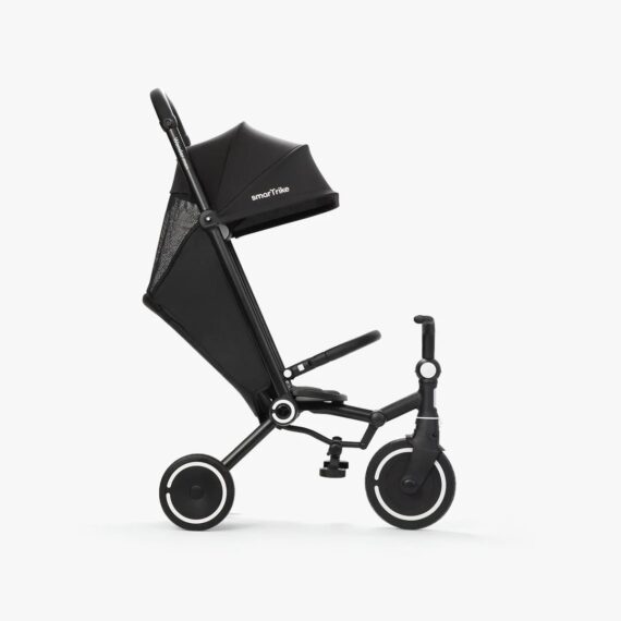SmarTrike Wonder MAX 6v1 – Luxusný kočík a trojkolka s plnou výbavou - čierny