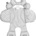 Benbat Body Support– Ergonomická obojstranná vložka do autosedačky a kočíka, 0-12m, šedá