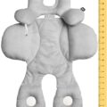 Benbat Body Support– Ergonomická obojstranná vložka do autosedačky a kočíka, 0-12m, šedá