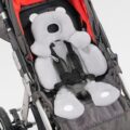 Benbat Body Support– Ergonomická obojstranná vložka do autosedačky a kočíka, 0-12m, šedá