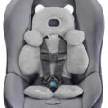 Benbat Body Support– Ergonomická obojstranná vložka do autosedačky a kočíka, 0-12m, šedá