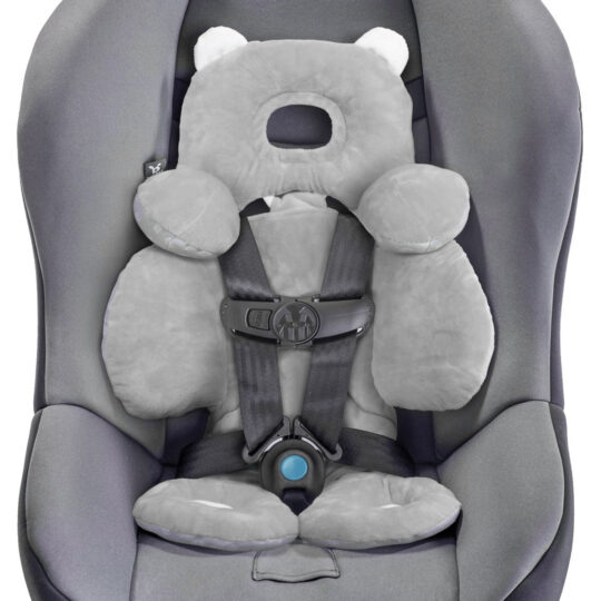 Benbat Body Support– Ergonomická obojstranná vložka do autosedačky a kočíka, 0-12m, šedá