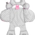 Benbat Body Support– Ergonomická obojstranná vložka do autosedačky a kočíka, 0-12m, ružová