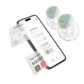 NENO Odsávačka mlieka Hands-free Ovio Twin dvojitá, bezdrôtová, elektronická s aplikáciou