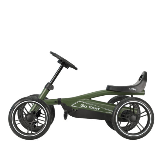 QPLAY Štvorkolka Go Kart Army Green, 3r+