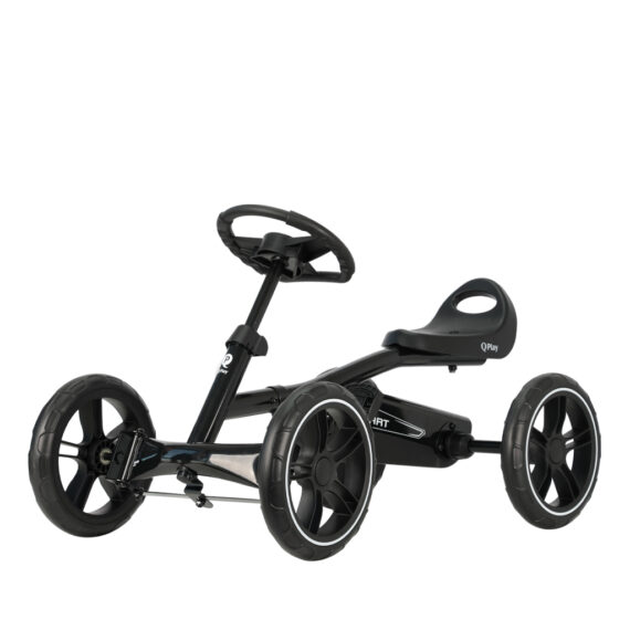 QPLAY Štvorkolka Go Kart Black, 3r+