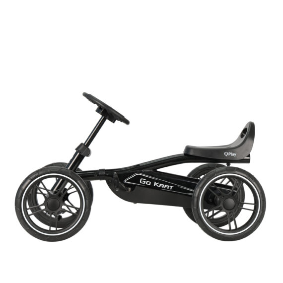 QPLAY Štvorkolka Go Kart Black, 3r+