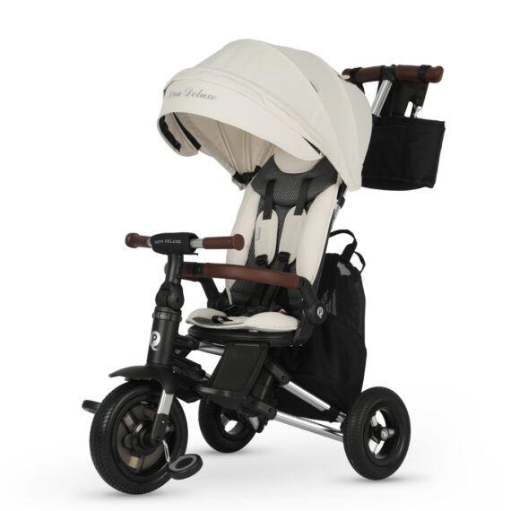 QPLAY Trojkolka Nova Deluxe 5v1 Beige, 10-72 mesiacov