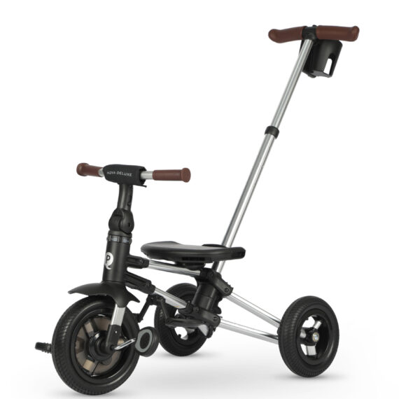 QPLAY Trojkolka Nova Deluxe 5v1 Black, 10-72 mesiacov