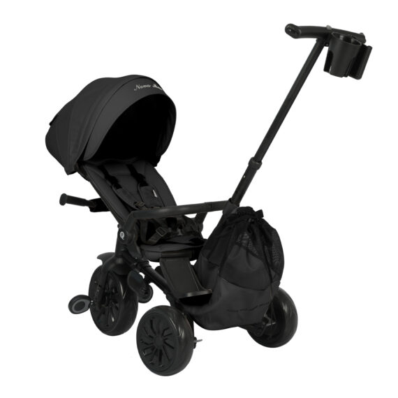 QPLAY Trojkolka Nova Max 5v1 Black, 10-72 mesiacov