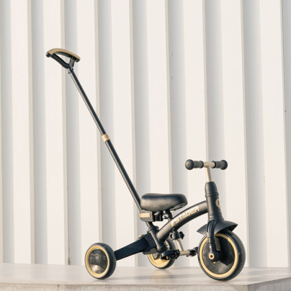 QPLAY Trojkolka Stager 3v1 Platinum, 2-6 rokov