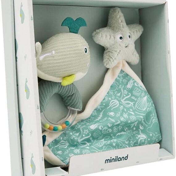 Miniland BABY SEA GIFT PACK – Darčeková sada pre bábätko, oceán