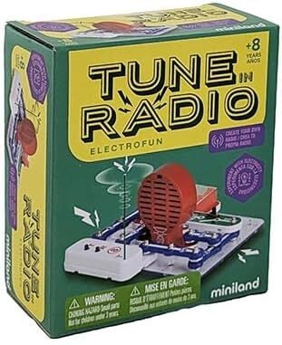 Miniland Electrofun DIY FM Rádio Vedecká sada - Postav si vlastný prijímač