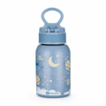 PETITE&MARS Fľaša nerezová termo so slamkou 350 ml Whale Song 12m+