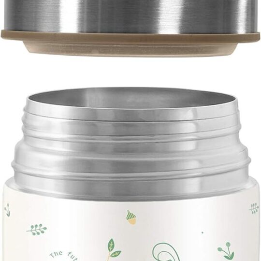 Miniland Termoska na jedlo ECO-friendly 600ml - Veverička