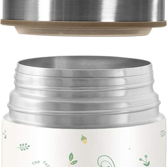 Miniland Termoska na jedlo ECO-friendly 600ml - Veverička