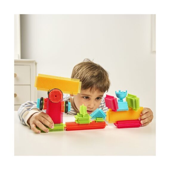 Miniland Pegy Bricks Divokí kamaráti Kreatívna stavebnica so zvieratkami