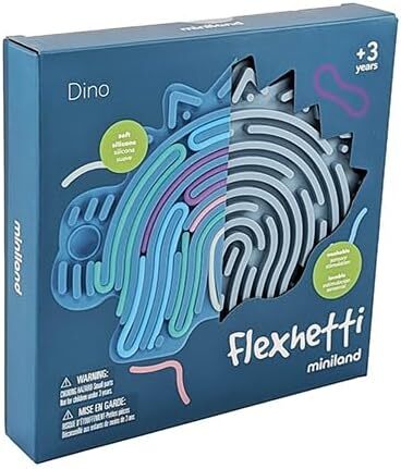 Miniland Flexihetti Senzorické puzzle – Dinosaurus