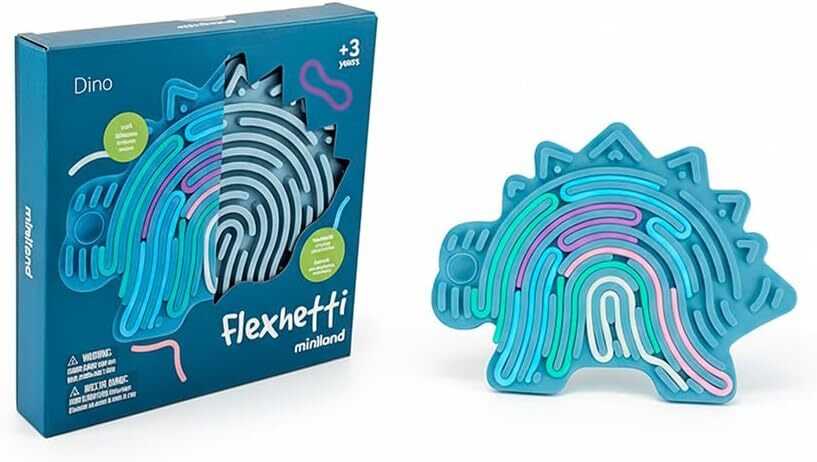 Miniland Flexihetti Senzorické puzzle – Dinosaurus