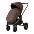ADAMEX Kočík kombinovaný Bianco 13 Chocolate Brown