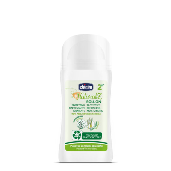 CHICCO Guľôčka proti komárom NaturalZ, ochranná a osviežujúca 95% prírodných zložiek 60ml, 2m+