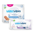 4x WATERWIPES Obrúsky vlhčené 60 ks (240 ks) + Soothing clean obrúsky 60 ks ZADARMO