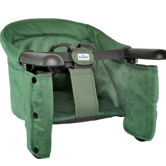 Trunki Závesná jedálenská stolička/kreslo na stôl – Zelená