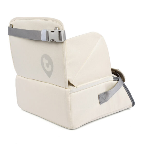 Trunki Prenosná jedálenská stolička a podsedák 2v1 - Béžová