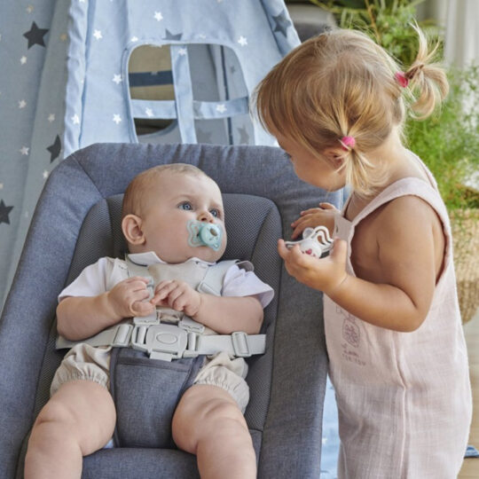 CHICCO Cumlíky Physioforma Light silikónové ortodontické ružové 16-36m, 2 ks