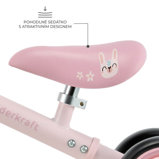 KINDERKRAFT Odrážadlo Cutie Flash Pink