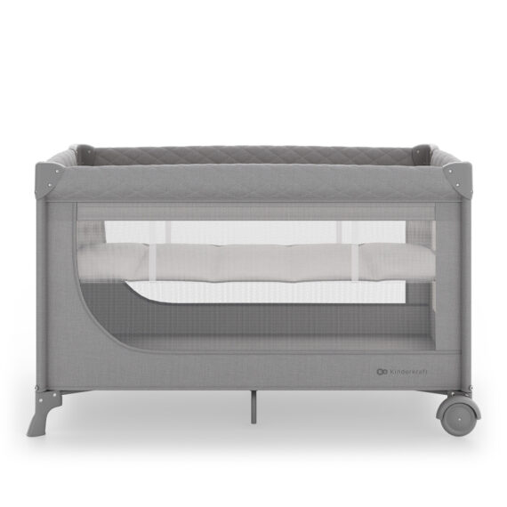 KINDERKRAFT Postieľka cestovná Leody Up Grey