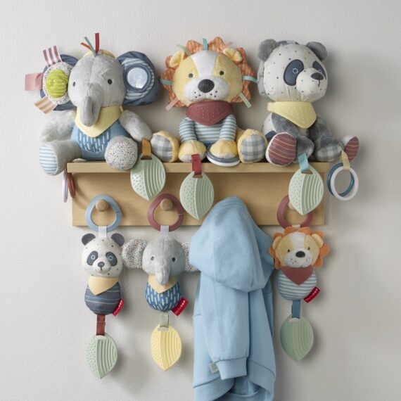 SKIP HOP Hračka závesná aktívna Bandana Buddies Slon 0m+