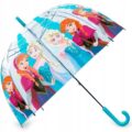 Kids Euroswan Detský priehľadný manuálny dáždnik - Frozen