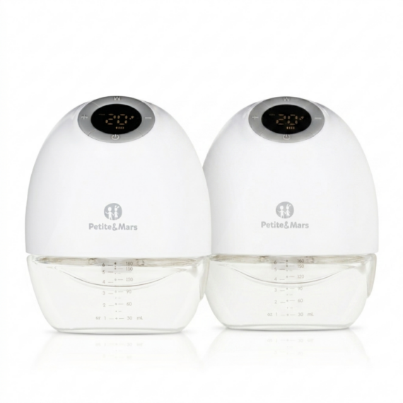 PETITE&MARS Odsávačka materského mlieka elektrická handsfree Gaia Duo