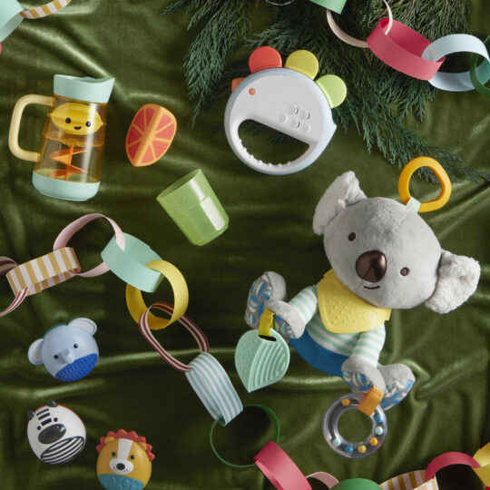 SKIP HOP Hračka aktívna na C krúžku Bandana Buddies Koala 0m+