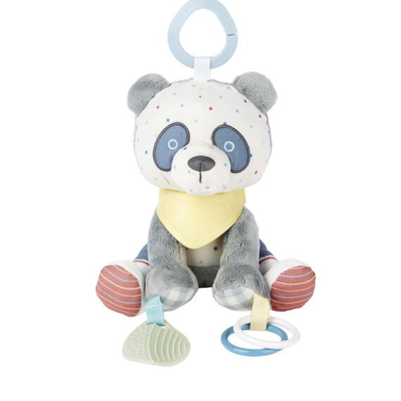 SKIP HOP Hračka závesná aktívna Bandana Buddies Panda 0m+