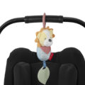 SKIP HOP Hračka závesná s hryzátkom Bandana Buddies Lev 0m+