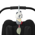 SKIP HOP Hračka závesná s hryzátkom Bandana Buddies Panda 0m+