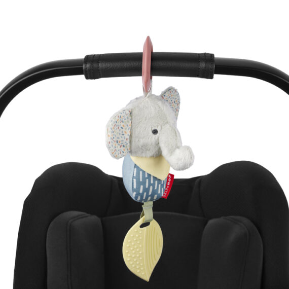 SKIP HOP Hračka závesná s hryzátkom Bandana Buddies Slon 0m+