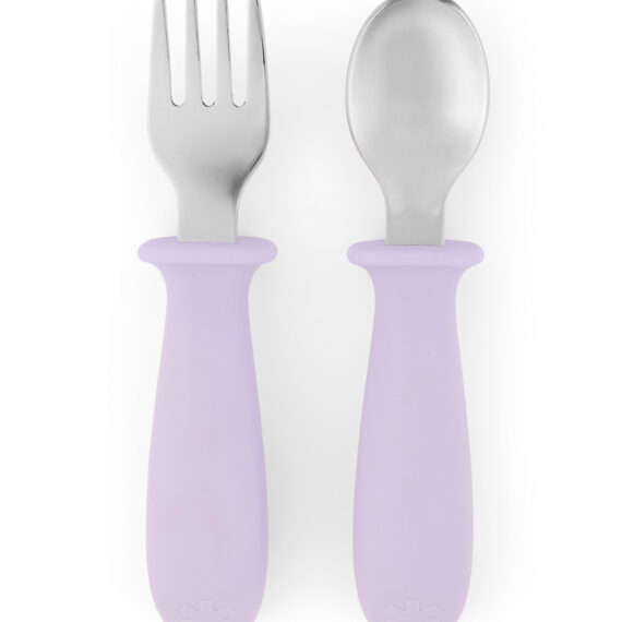 SKIP HOP Lyžička a vidlička Besties Squad Purple, 12m+