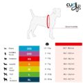 CURLI Postroj pre psov so sponou Air-Mesh Rose XS, 3-5 kg