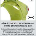 CURLI Postroj pre psov so sponou Air-Mesh Rose XS, 3-5 kg