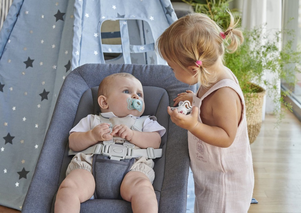 CHICCO Cumlíky Physioforma Light silikónové ortodontické modré 6-16m, 2 ks