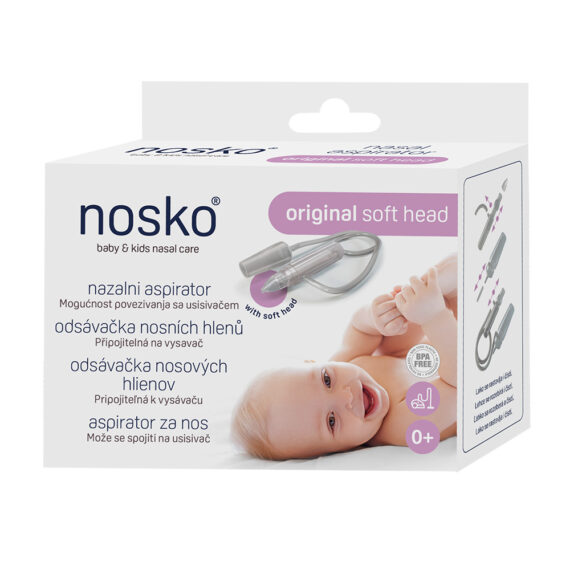 NOSKO Odsávačka nosových hlienov Soft Head