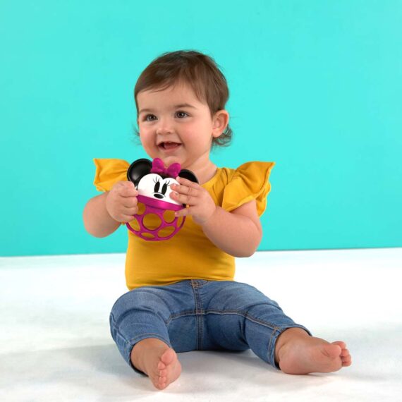 OBALL Hračka Oball Rattle Disney Baby Minnie, 0m+