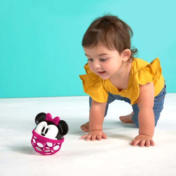 OBALL Hračka Oball Rattle Disney Baby Minnie, 0m+